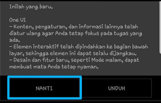 Menghilangkan Notifikasi Pembaruan Perangkat Lunak