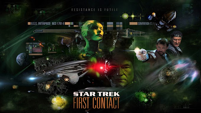 Star Trek First Contact Fan Art Wallpaper