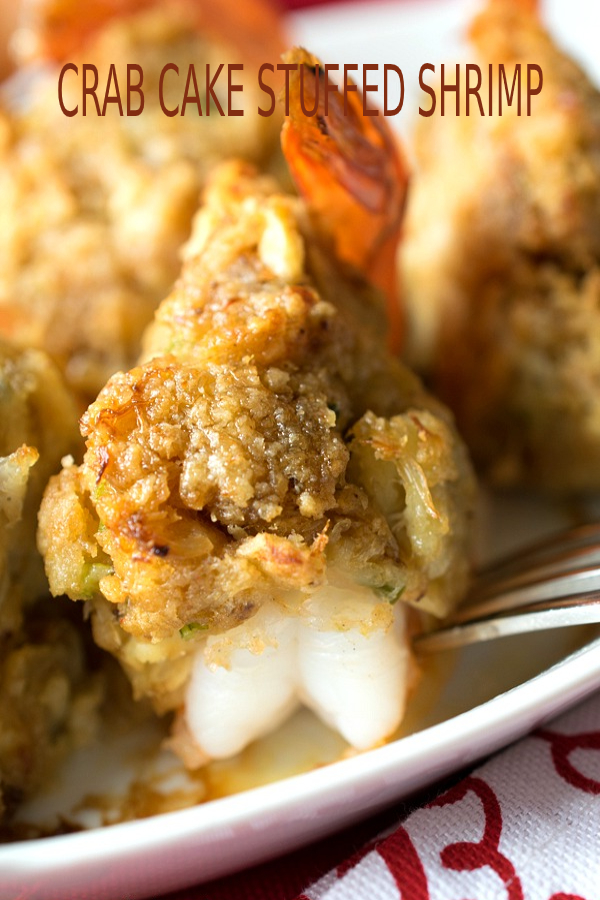 CRAB CAKE STUFFED SHRIMP happy cook