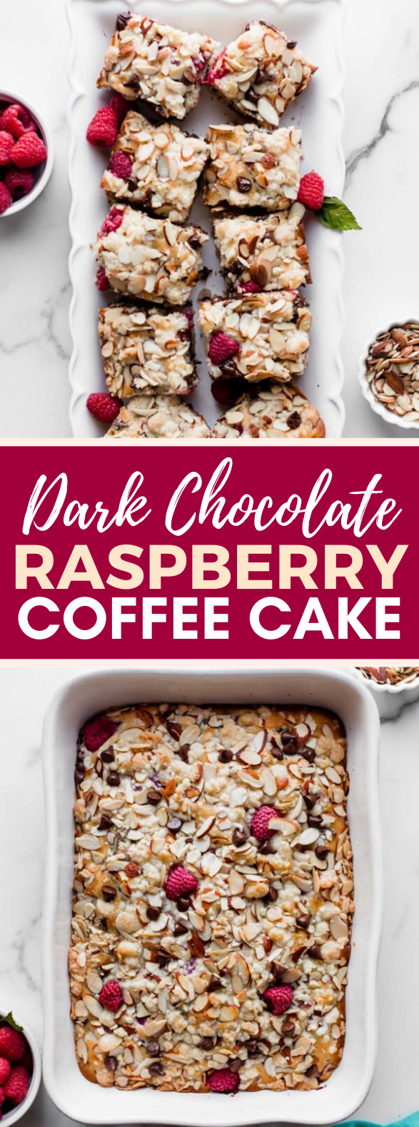 Dark Chocolate Raspberry Coffee Cake #desserts #sweets Dark Chocolate Raspberry Coffee Cake #desserts #sweets
