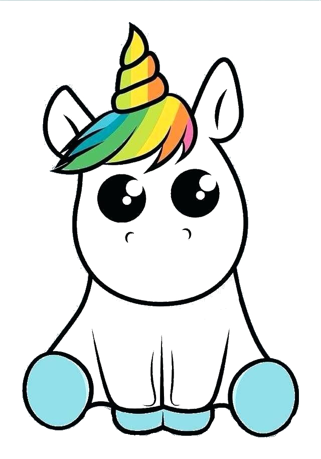 Dibujos de unicornios 🦄💟-Colorear dibujos,letras, Actividades infantiles