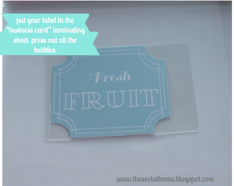 How to Laminate Labels at Home for 1