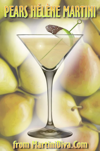 Pears Hélène Martini Cocktail Recipe