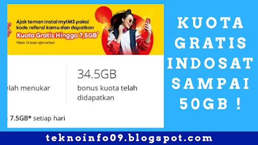 Cara Mendapatkan Kuota Indosat 50GB Gratis & Berlaku Untuk Semua Aplikasi 2021