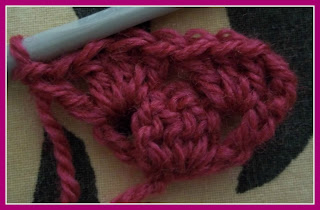 Crochet Infinity Scarf Diagonal Stripe Infinity Scarf