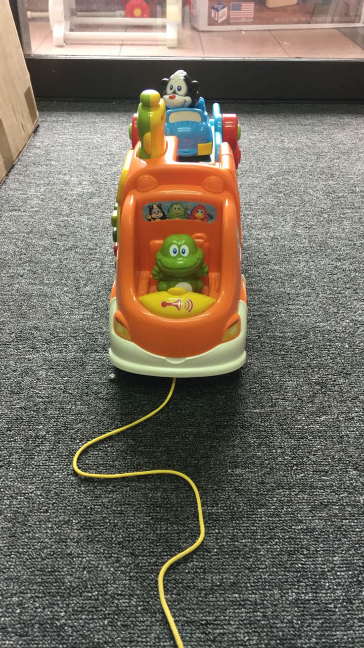 MYBUNDLETOYS2: VTECH Pull n Learn Car Carrier Pull Toy