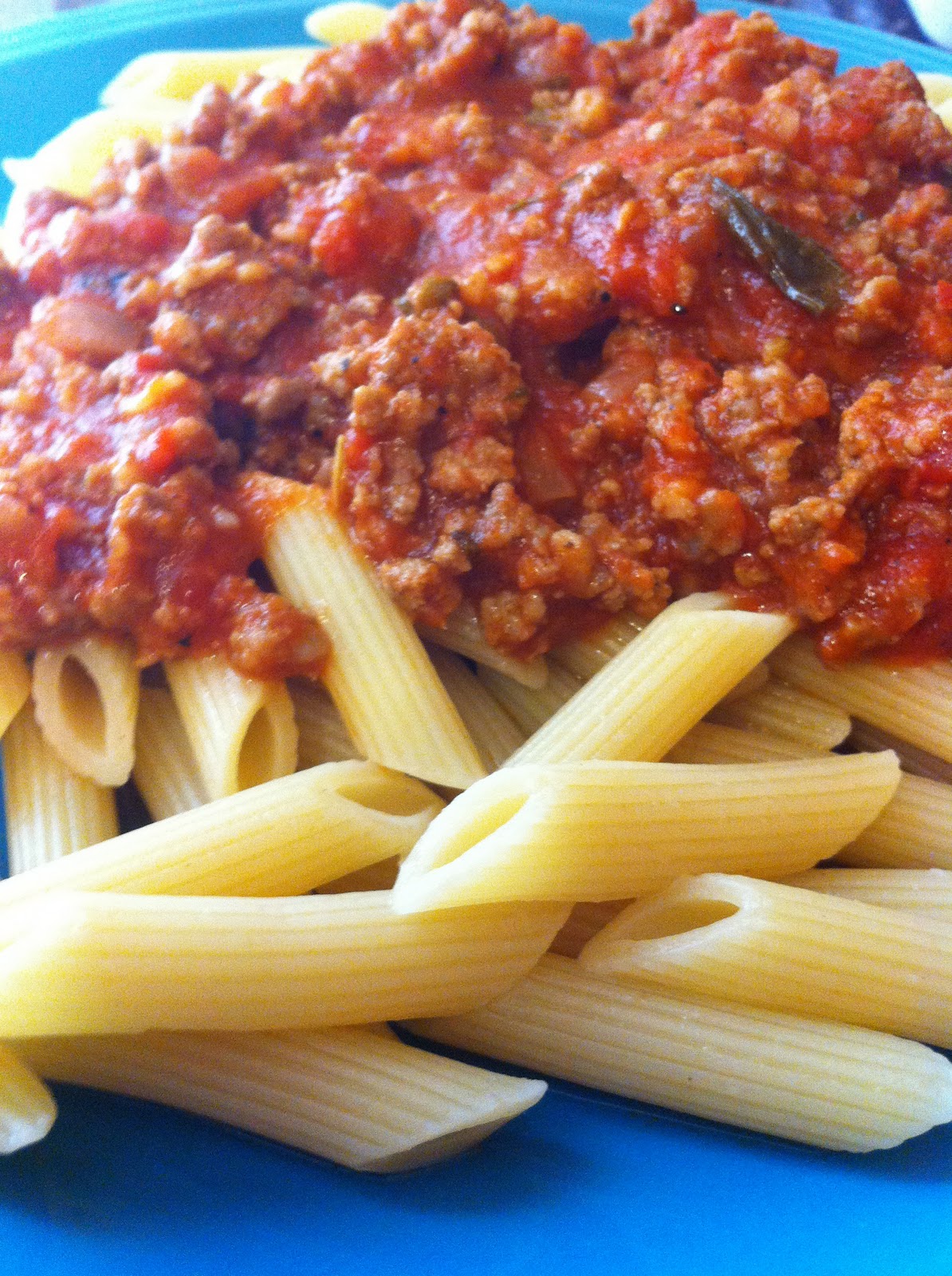 Pandas love pepper Meat Sauce (with sausage)