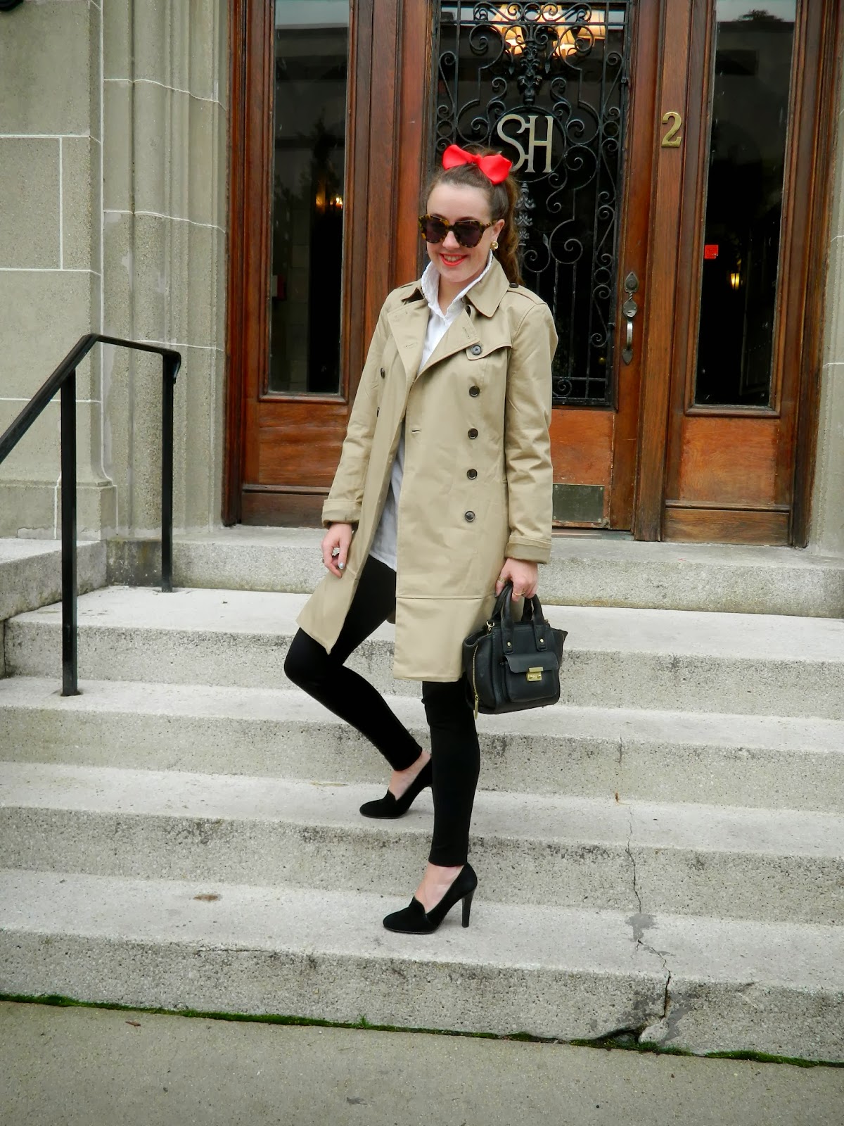 Style with the Stevensons: Flared Trench