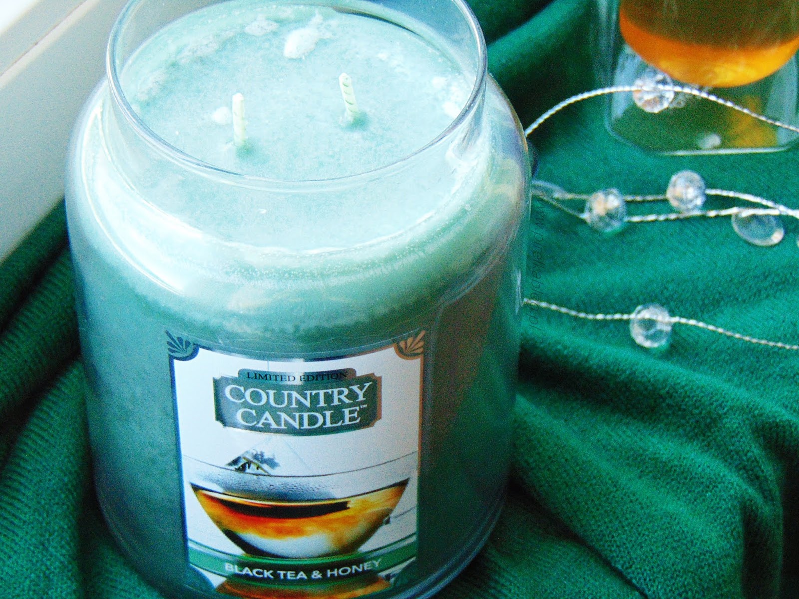 Country Candle, Black Tea & Honey Pirelka blog Beauty Blog