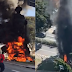 Estátua do bandeirante Borba Gato é incendiada