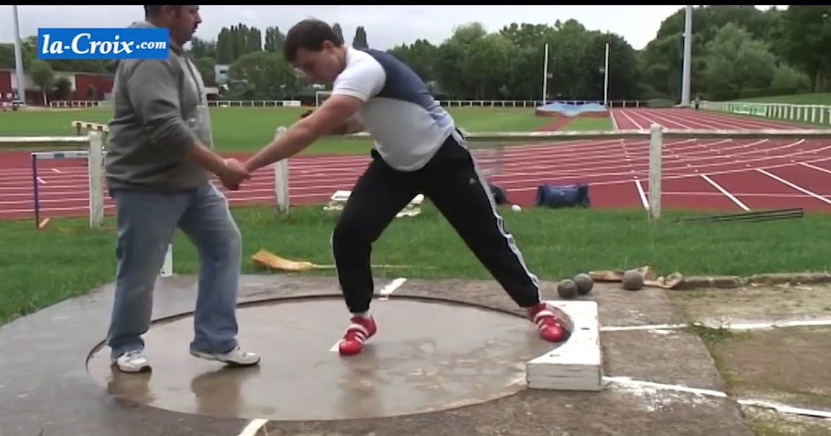 Règlement du lancer de poids