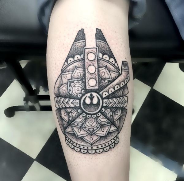 star wars tattoo 2