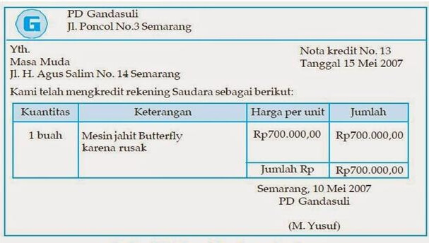 Jenis Jenis Dokumen Transaksi Ilmu Ekonomi Id