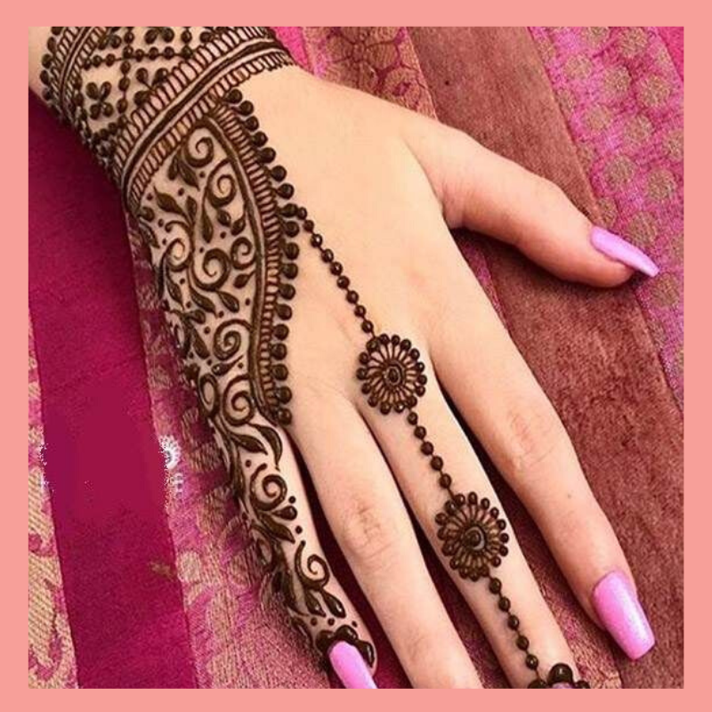 Top 50 Best Party Mehndi Design Images And Photos Mehndi Artist Delhi