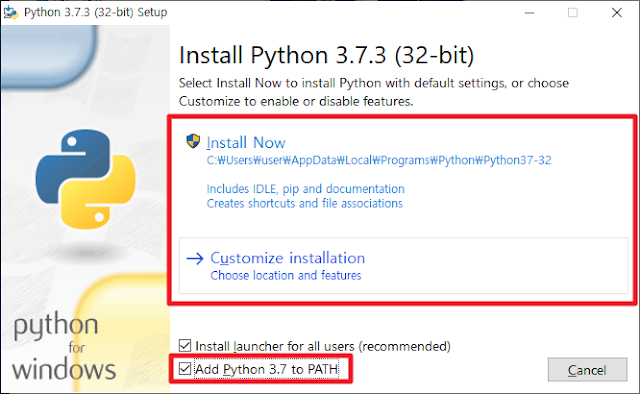 윈도우 10 파이썬 다운로드 및 설치 - Juny's coding