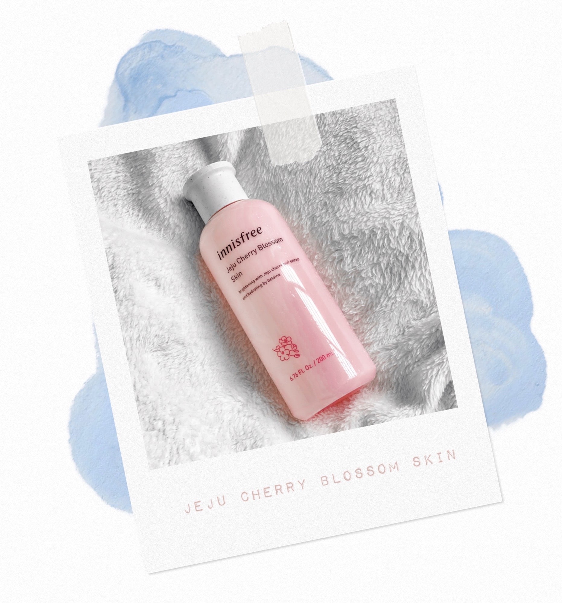 Innisfree Jeju Cherry Blossom Skincare Review Lotion, Jelly Cream