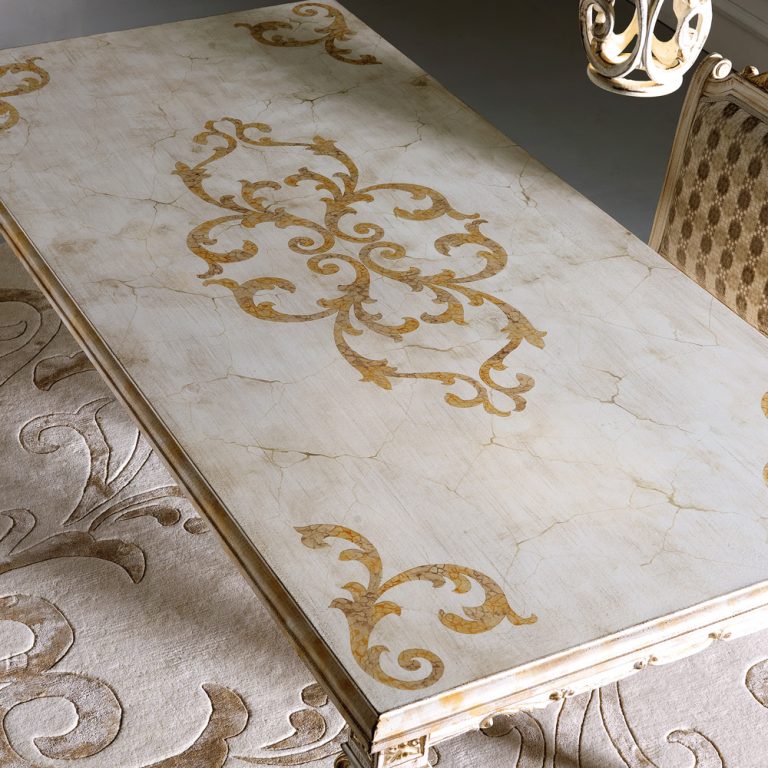 Venetian Home Italian Designer Louis Xiv Dining Table Set Italian Designer Louis Xiv Dining Table Set