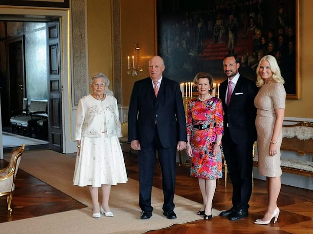 Crown Prince Haakon, Crown Princess Mette-Marit, Queen Sonja, King Harald attend several events associated with the celebration of the 200th anniversary of Norway's first free constitution