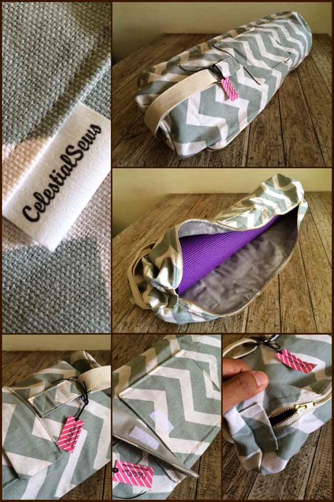 Yoga Gift Idea 10 Hand Made Yoga Mat Bags on Etsy Path to Yoga