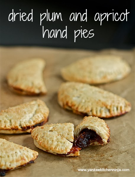 dried plum and apricot hand pies