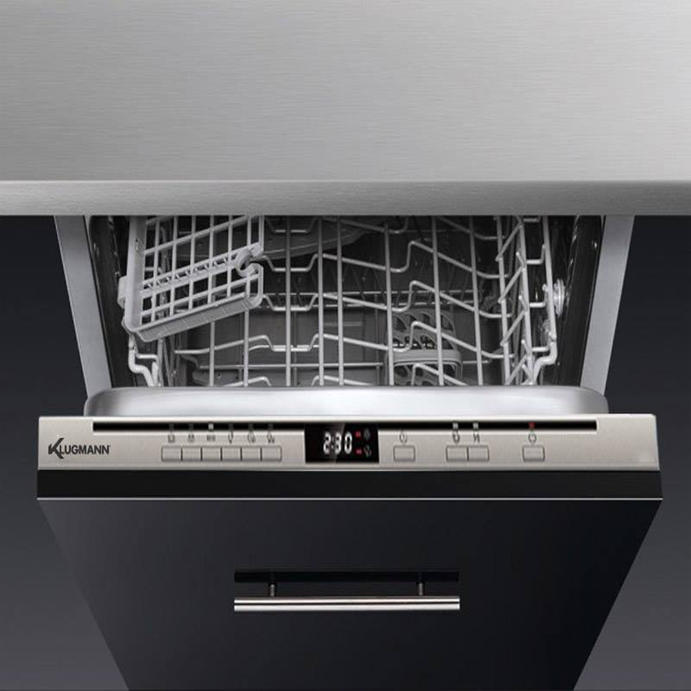 Burner.Tech Egypt غسالة أطباق 45 سم مدمج بالكامل كلوجمان KD450 KLUGMANN