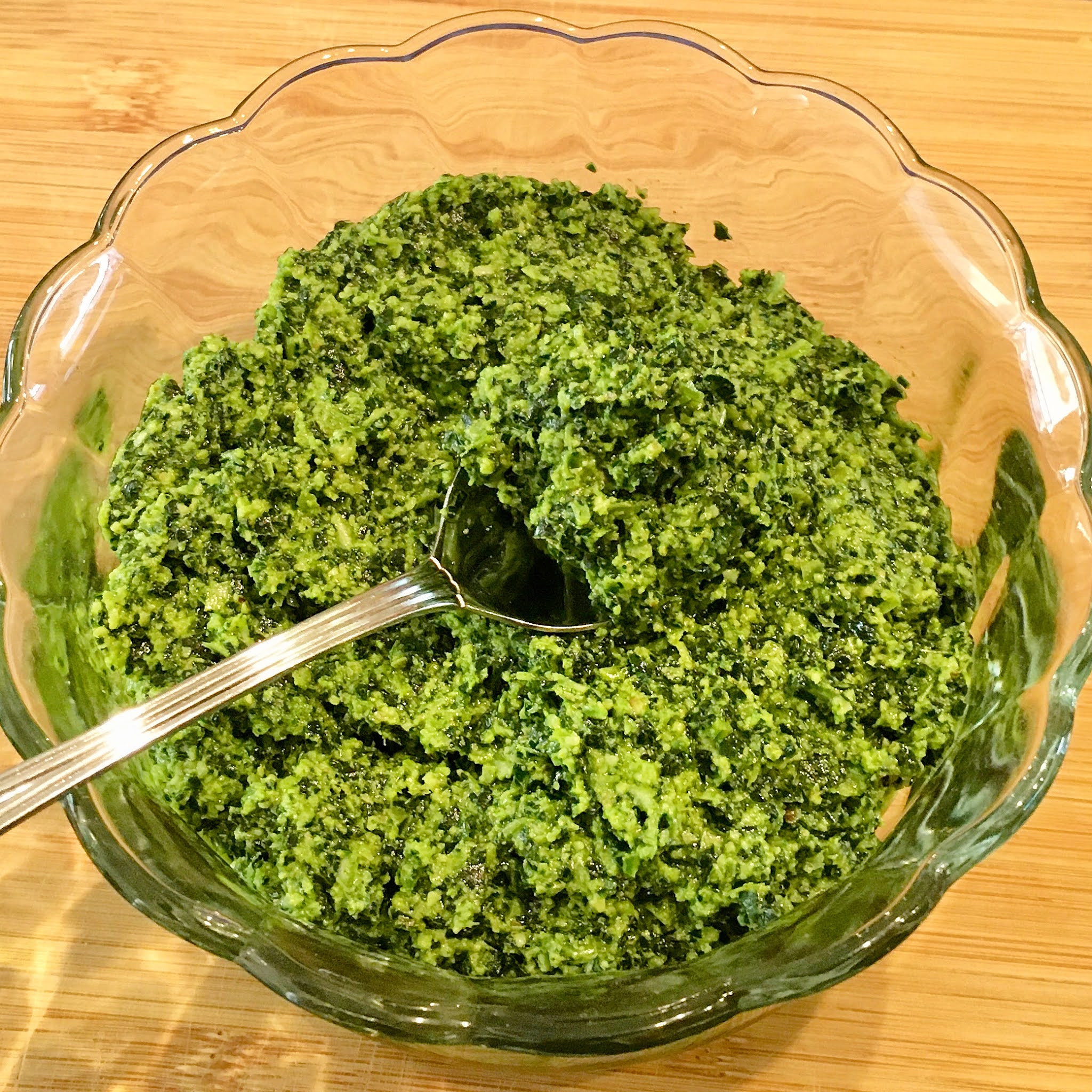 Cooking without a Net Kale Pesto