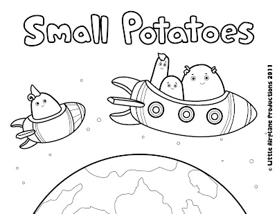 erica kepler: Small Potatoes Coloring Pages!