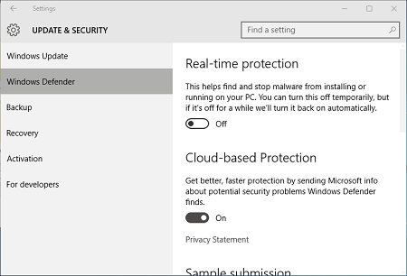 Windows defender has been turned off windows 10 free Windows defender has been turned off windows 10 free