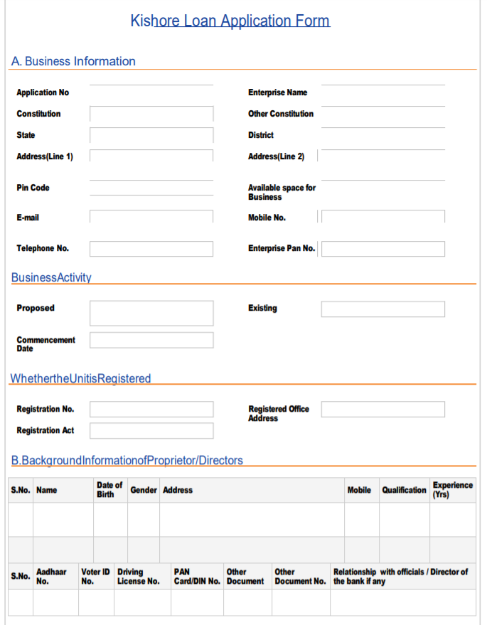 SBI Bank e Mudra Loan Apply Online Form 2023 / Eligibility / Documents