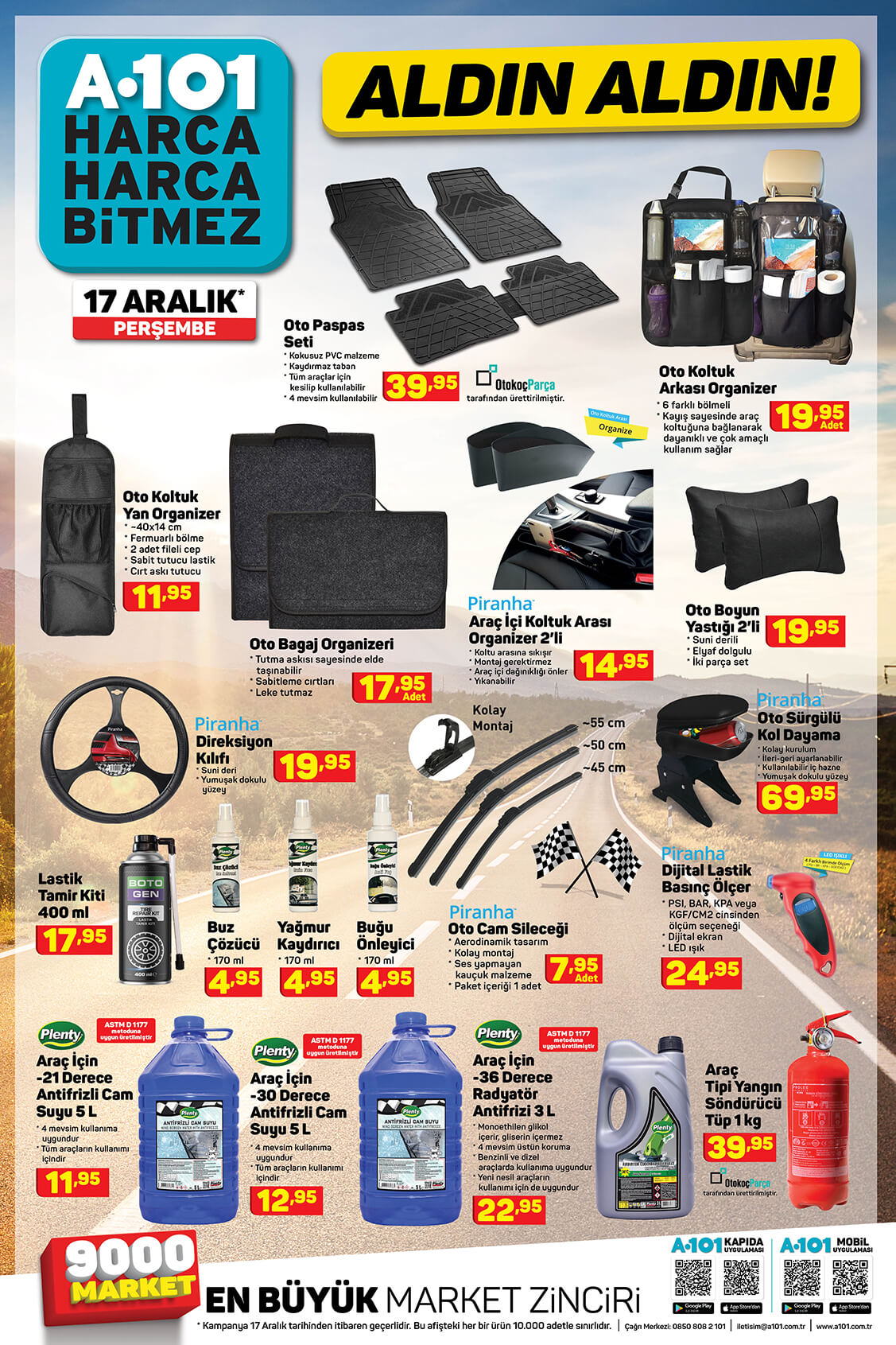 17 Aralık 2020 Perşembe A101 Aldın Aldın Broşürü