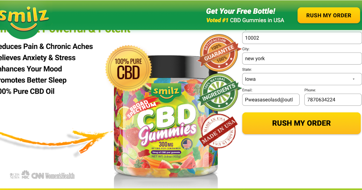 smilz cbd gummies buy , price, benefits, works