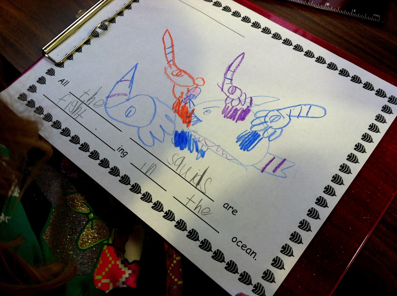 Kindergarten with Ms. Kylie Ocean Nouns and Verbs