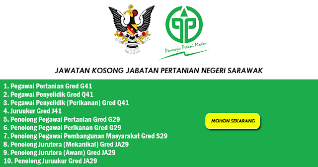 jabatan pertanian sarawak