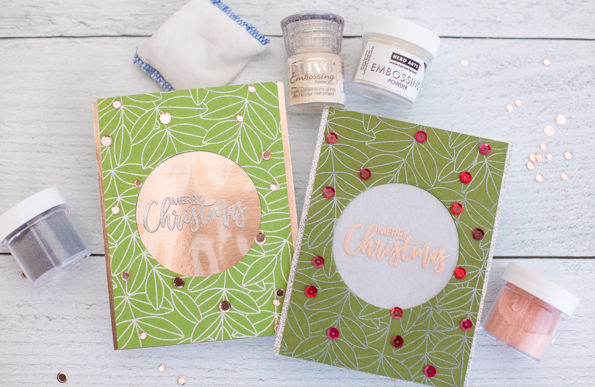 Embossing Powder Made at Home - Observations