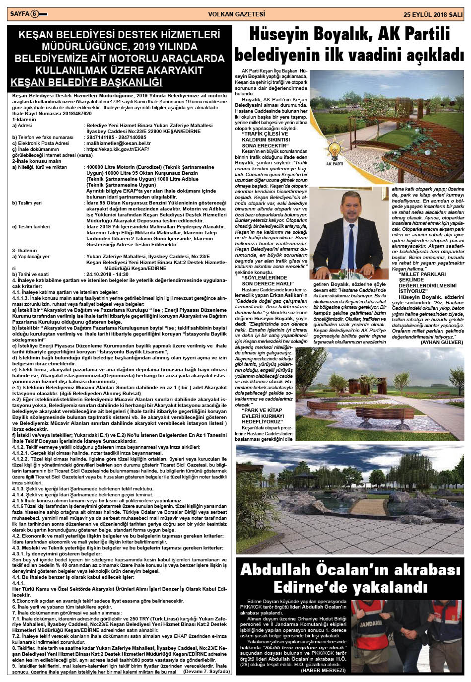 25 Eylül 2019 Cumartesi 25 Eylül 2019 Cumartesi