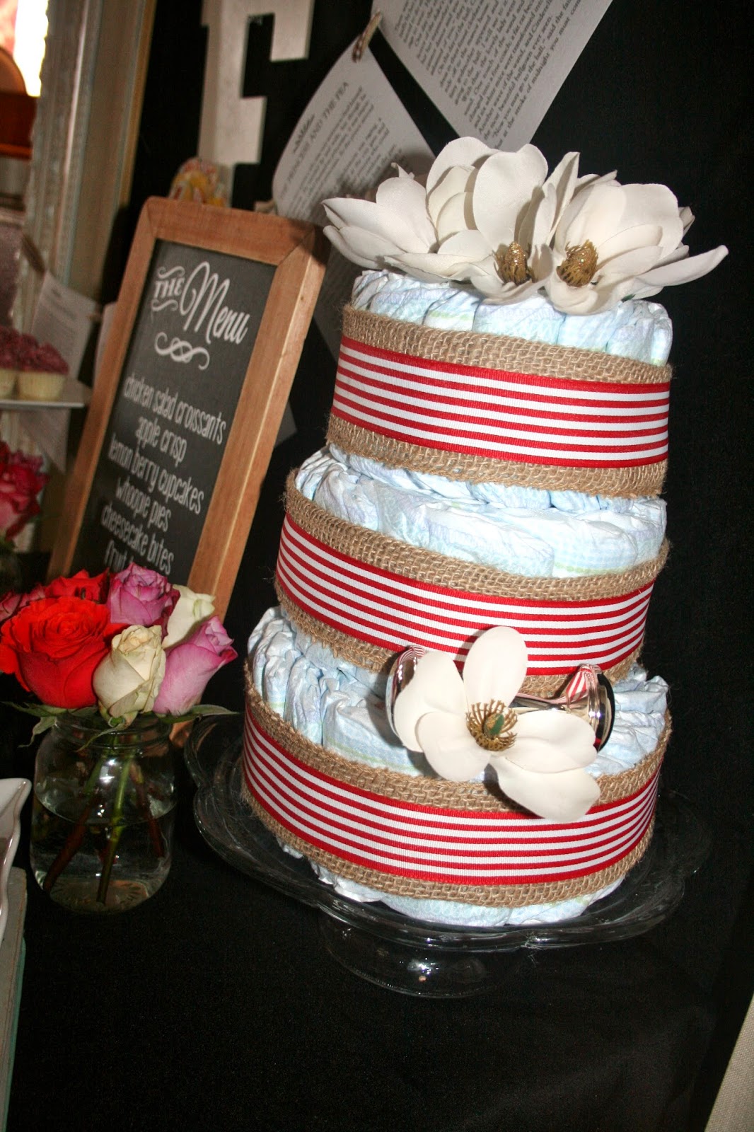 Story Book Diaper Party my life homemade