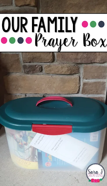 Do you want to know how to make a family prayer box?  Creating a family prayer box was a simple no cost way to shift our prayer life to include our girls.  There are some great ideas for what to include so that every member of the family is included.
