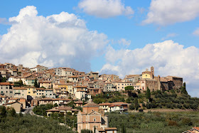 A panorama of Chianciano Vecchia
