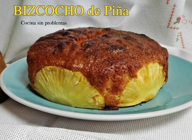 Bizcocho De Piña.
