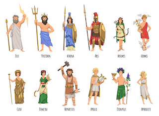 Kamus Lengkap Nama Dewa Dewi Olympian dalam Mitologi Yunani dan Artinya