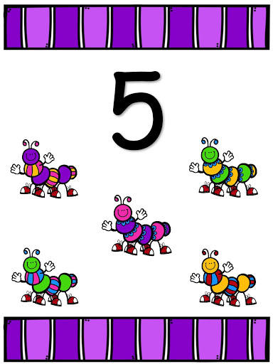 Números para imprimir del 1 al 20