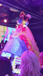 Japan for a week: Animated gif of the performance at the Robot Restaurant