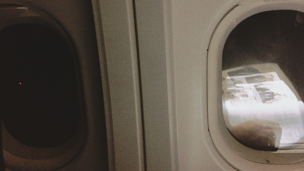 I told you, the lights were too bright.