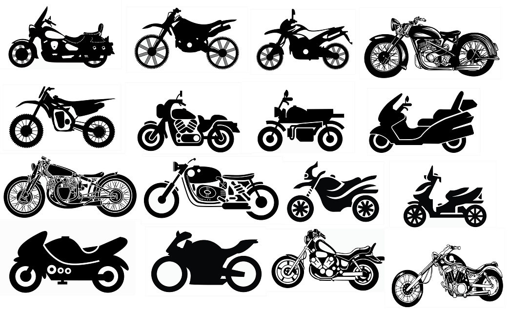 Digitalfil Motorcycle Svgcut Filessilhouette Clipartvinyl Files