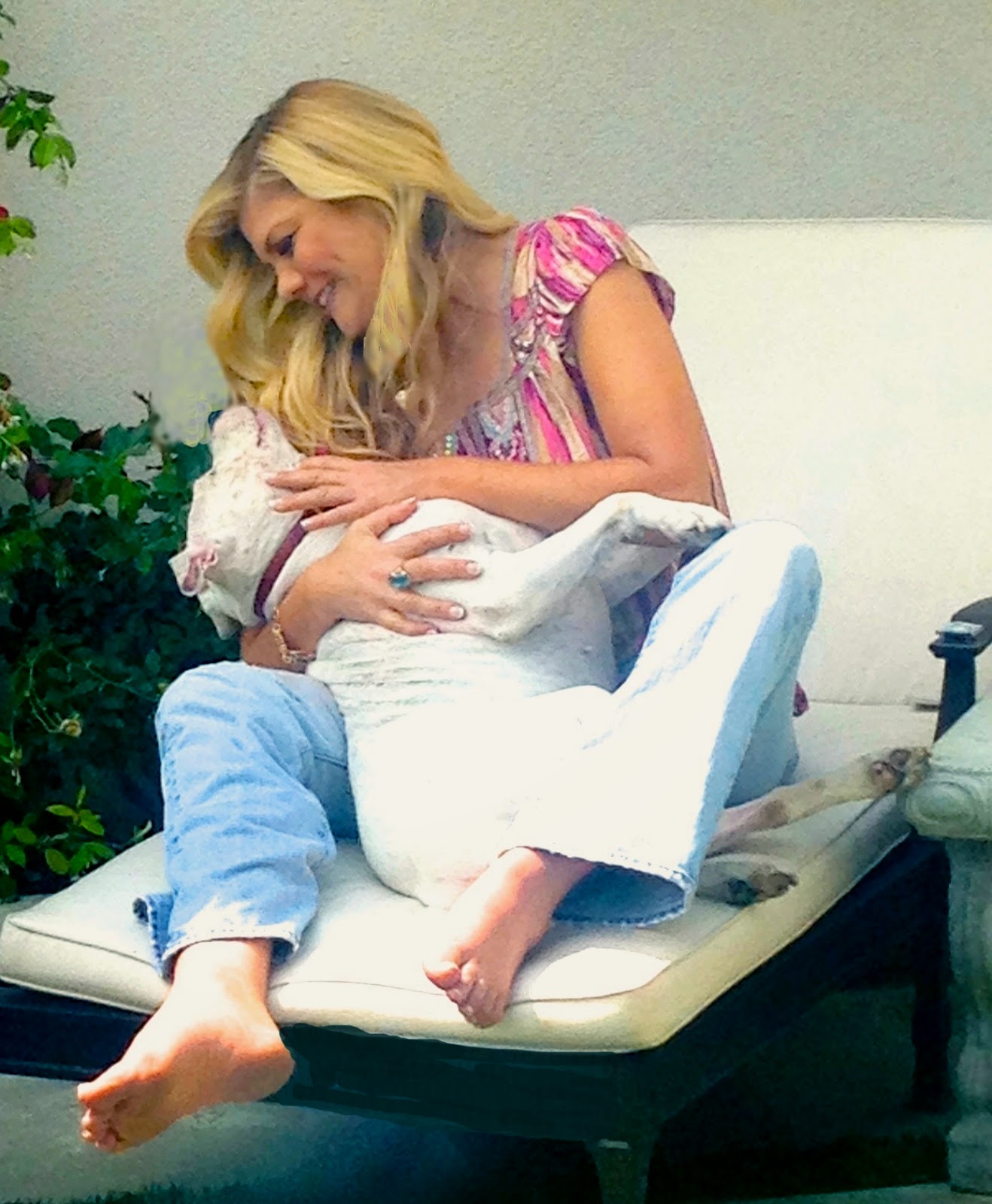 Kristen johnston feet