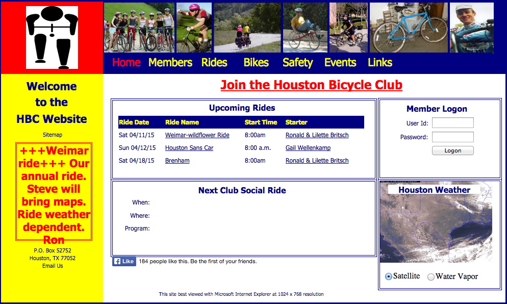 The Zombie Cyclist The Houston Bike Club