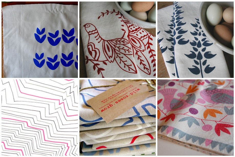 stupendous joy Hand printing on Fabric