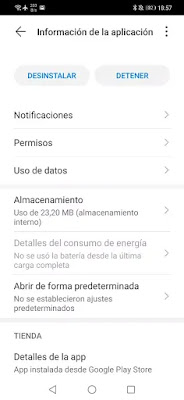 Permisos de aplicaciones de Android