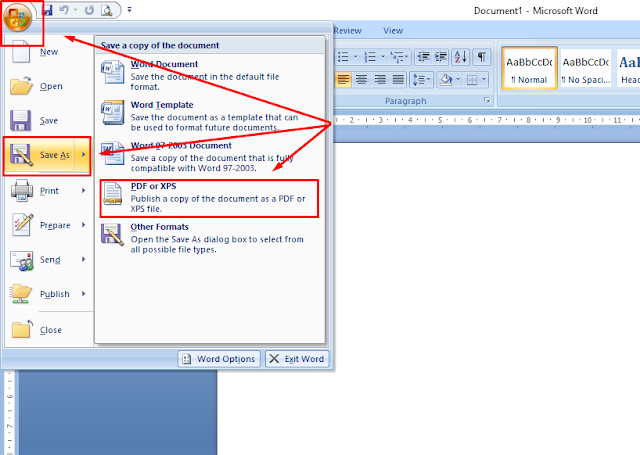 Save as Pdf