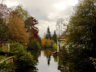 Looking an the river Indre at Loches